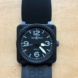 Like New!!  Bell & Ross BR 03-92 Men’s Watch.